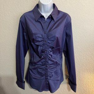 Button down - deep Purple - Size XL